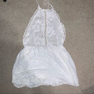 White Lace Tobi Romper